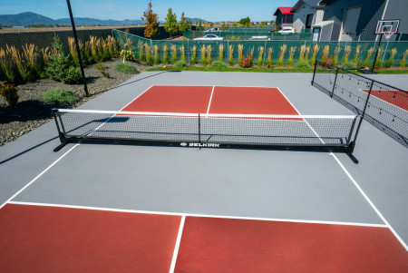 Semi-Permanent Pro Pickleball Net