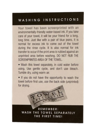 Micro-film Moisture Wicking Pickleball Towel
