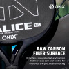 Onix Malice Open Throat Raw Carbon 16mm